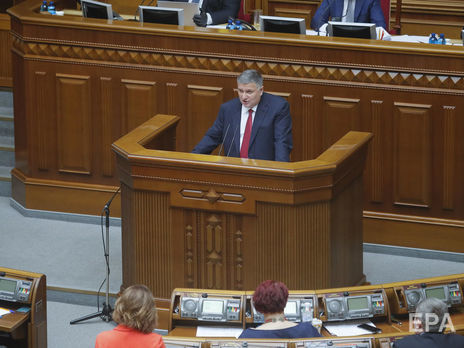 Профильный комитет Рады рекомендовал включить в повестку дня проект постановления об отставке Авакова