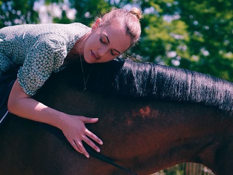 Оседлала лошадь. Звезда 