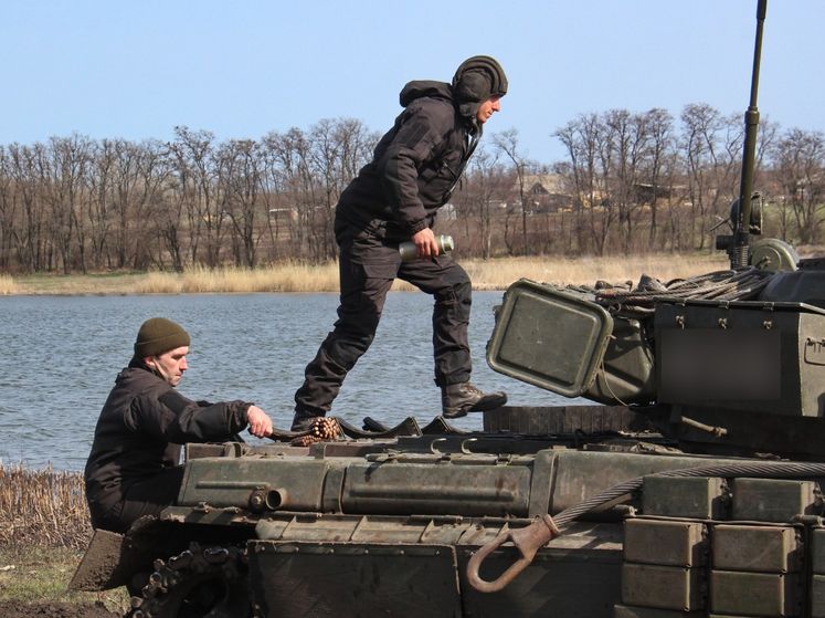 ﻿Бойовики з великокаліберних кулеметів тричі обстріляли українських військових під Оріховим – штаб ООС