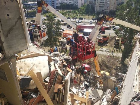 Взрыв дома в Киеве. Найдено тело третьей жертвы