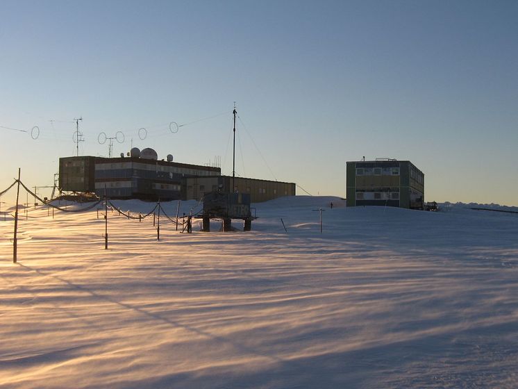 ﻿На російській антарктичній станції сталася пожежа