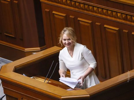 ﻿Бєлькова, яка склала мандат народної депутатки, стала топменеджеркою 