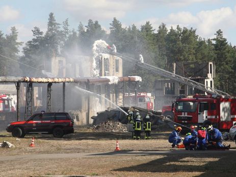 В Украине прошли масштабные учения Госслужбы по чрезвычайным ситуациям. Видео