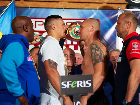 Усик – Гловацки. Онлайн-трансляция боя за пояс чемпиона мира