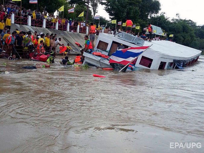 В Таиланде затонул корабль с туристами, есть погибшие