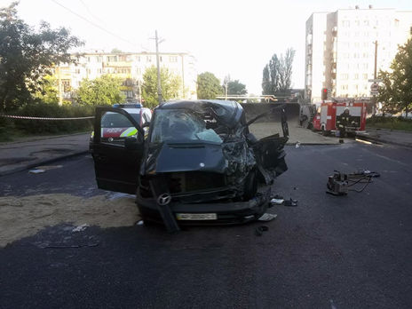 Ночью в Днепре в результате ДТП погибли мужчина и ребенок