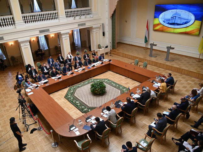 "Во время кризиса надо спасать и людей, и экономики". Украина и Венгрия провели первое за семь лет заседание совместной экономической комиссии