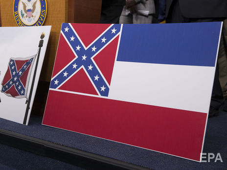 В штате Миссисипи собираются заменить флаг, напоминающий о временах расизма