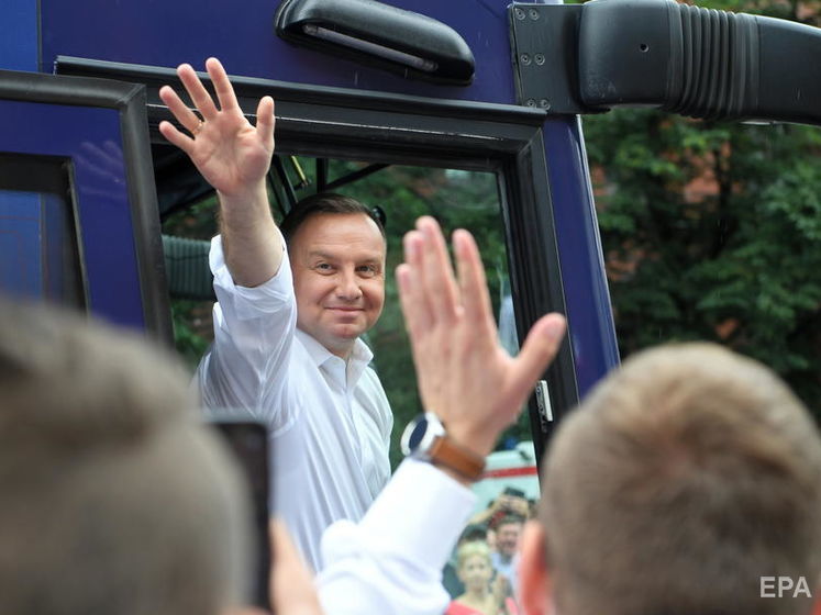 Во второй тур президентских выборов в Польше выходят Дуда и мэр Варшавы