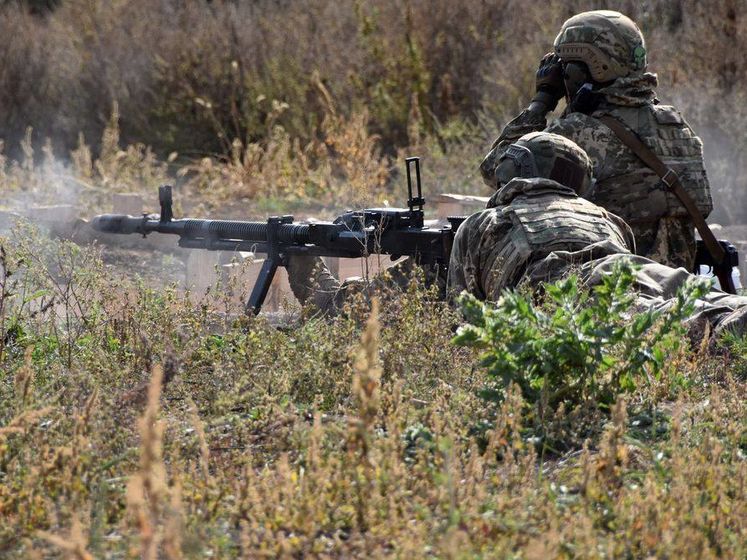 ﻿Бойовики тричі обстріляли укріплення українських військових біля Кримського – штаб ООС