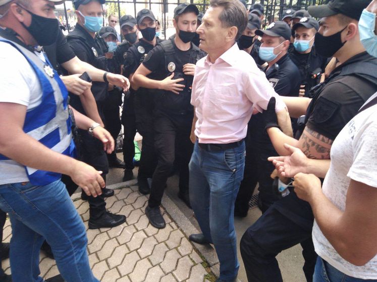 ﻿Волинець: Поліція заважає шахтарям-протестувальникам встановлювати намети біля Офісу президента