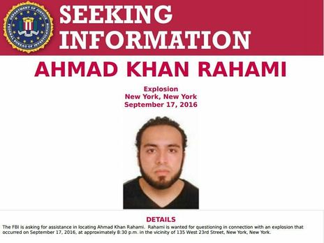 В США идентифицировали подозреваемого в причастности ко взрыву в Нью-Йорке