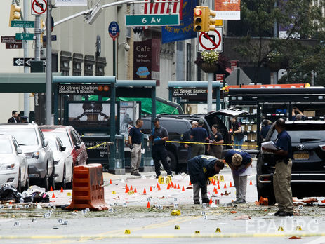 Бомба, взорвавшаяся в Нью-Йорке, идентична тем, что использовали террористы на Бостонском марафоне – СМИ