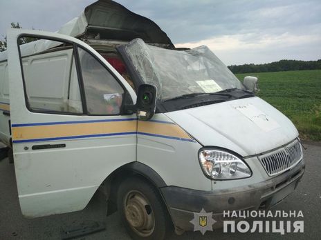 В Полтавской области подорвали автомобиль 