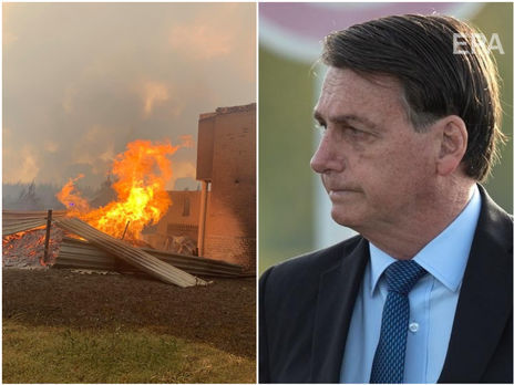 Лесной пожар в Луганской области привел к человеческим жертвам, президент Бразилии заболел COVID-19. Главное за день