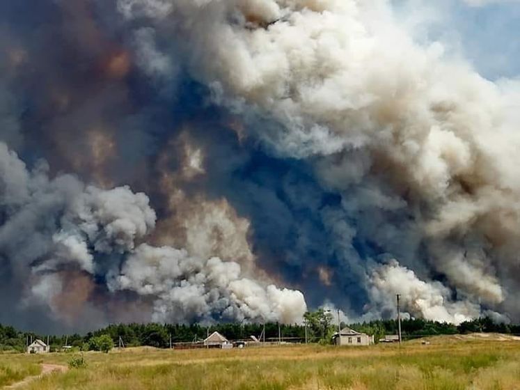 ﻿У МВС повідомили про шосту жертву пожеж у Луганській області