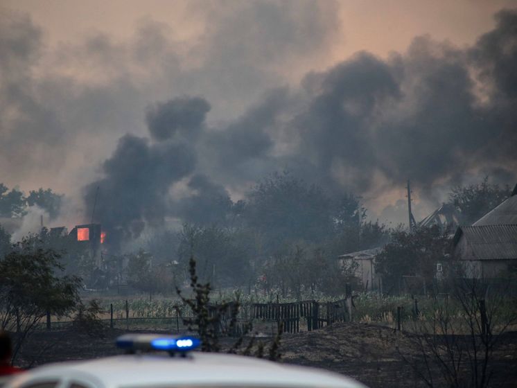 ﻿Через бойовиків до гасіння пожеж у Луганській області не змогли залучити авіацію – облдержадміністрація