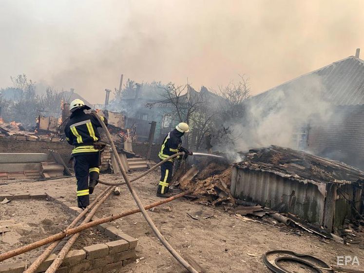 Пожары в Луганской области. Власти назвали сумму компенсации семьям погибших