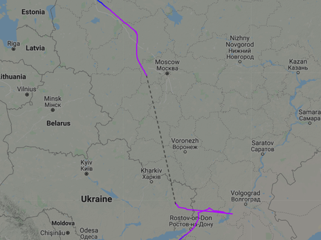 Цаплиенко заявил, что российский самолет нарушил воздушное пространство Украины. 