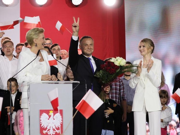 Выборы президента Польши. Дуда лидирует с результатом в 51,21% голосов