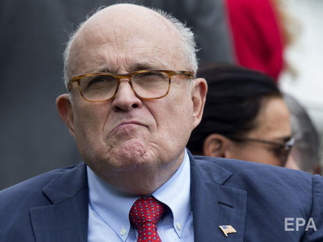 Джулиани показал фильм с картой Украины без Крыма