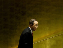 По словам Пан Ги Муна, насилие в Украине "приводит к внутренним потрясениям"