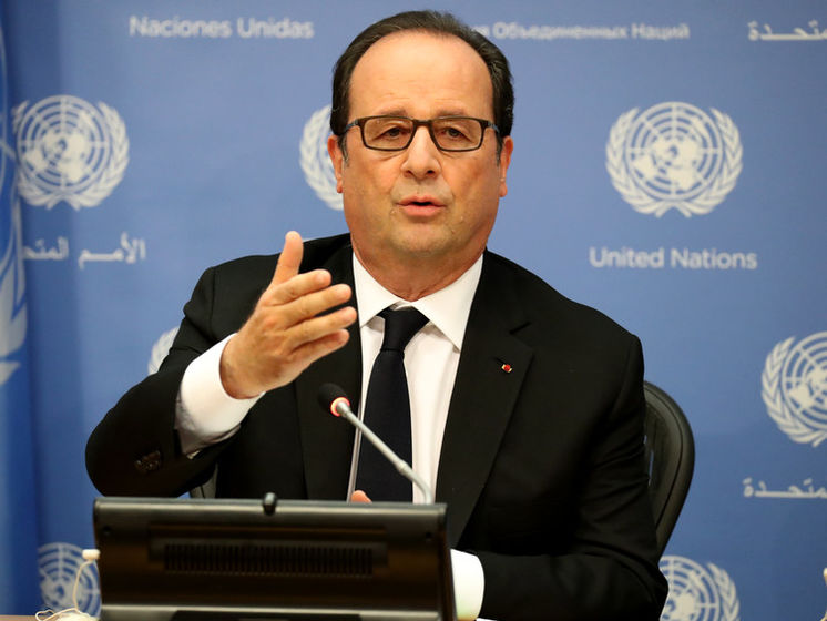 Олланд призвал "иностранных покровителей" Асада принудить его к миру в Сирии