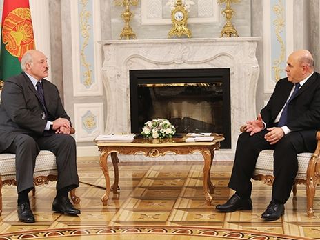 17 июля Лукашенко встречался с Мишустиным