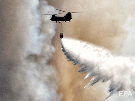 В Греции бушуют лесные пожары. Фоторепортаж