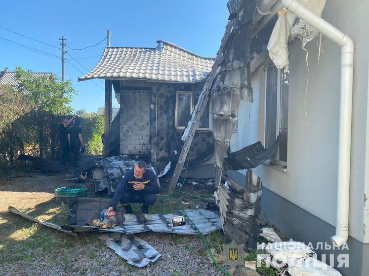 В полиции опровергли информацию, что на пороге горевшего дома Шабунина нашли остатки взрывчатки
