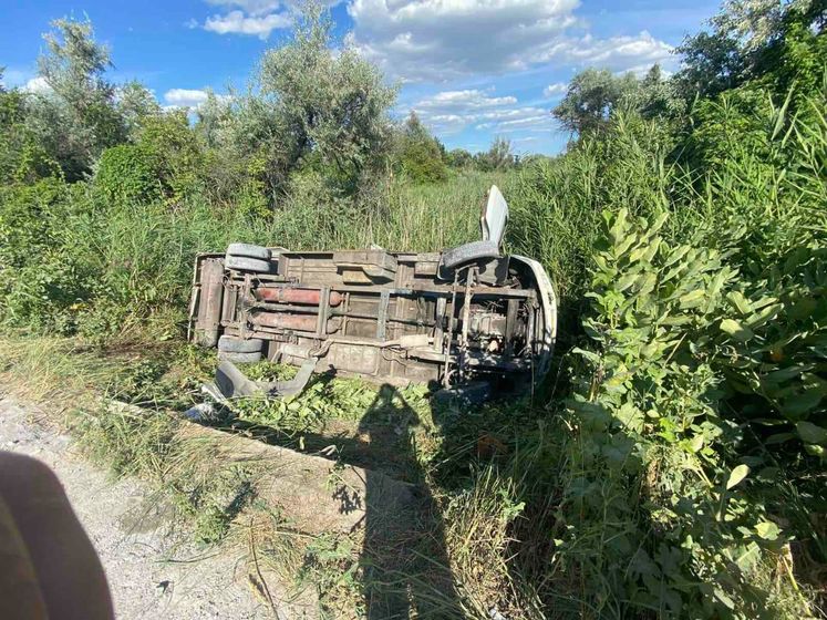 ﻿Аварія маршрутки у Дніпропетровській області. П'ятеро пасажирів у реанімації