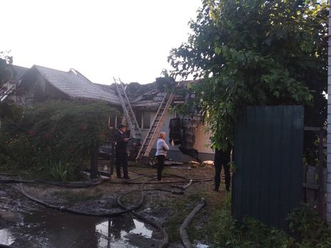 Пожар в доме Виталия Шабунина случился в ночь с 22 на 23 июля 