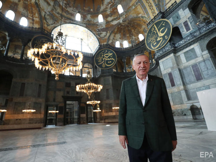 Мечеть Айя-София в Стамбуле будет открыта круглосуточно