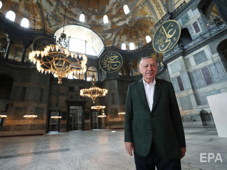 Мечеть Айя-София в Стамбуле будет открыта круглосуточно