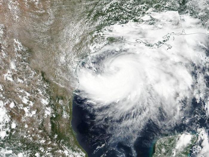 На Техас обрушился ураган "Ханна"