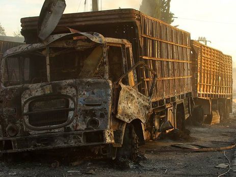 Reuters: Два российских Су-24 находились в небе в районе нападения на гумконвой в Сирии