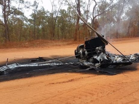 В Австралии вертолет разбился, зацепившись за рога коровы