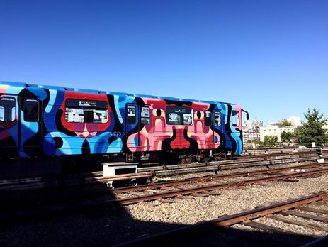 В киевском метро будет курсировать третий арт-поезд