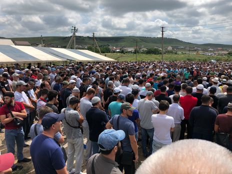 ﻿У Криму поховали трирічного Мусу Сулейманова