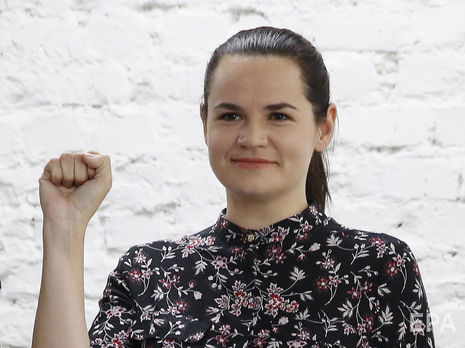 Кандидат в президенты Беларуси Тихановская отказалась высказаться об оккупации Крыма