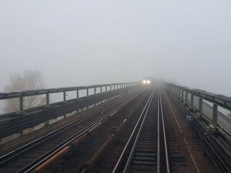 Киевское метро оказалось во мгле