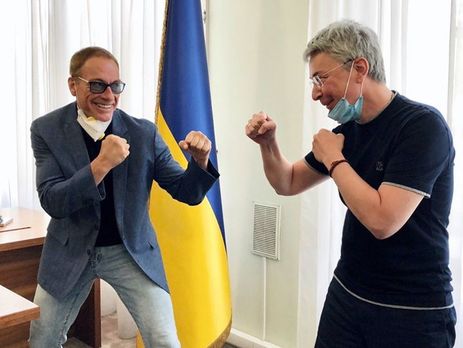 Жан-Клод Ван Дамм приехал в Киев для съемок комедийного боевика