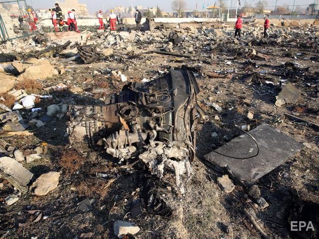 Катастрофа самолета МАУ. Украина хочет совместно с Ираном вести расследование