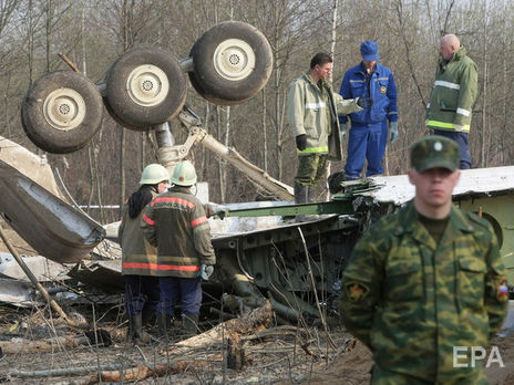 В Польше сделали вывод, что самолет Качиньского под Смоленском взорвали изнутри