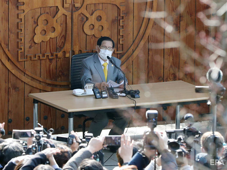 Лідера південнокорейської секти заарештували за обвинуваченням у перешкоджанні боротьбі з COVID-19