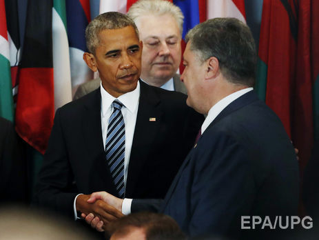 Порошенко и Обама обсудили реализацию Минских соглашений