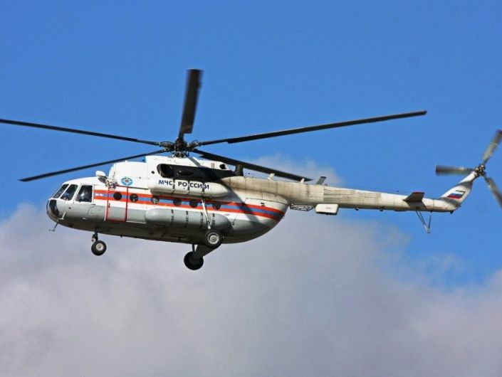 МЧС РФ: Разбившийся в Подмосковье вертолет Ми-8 выполнял тренировочный полет
