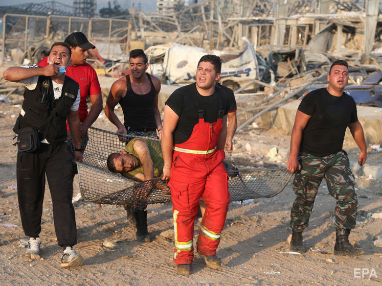 Взрыв в Бейруте. Количество погибших превысило 100 человек, более 4 тыс. ранены