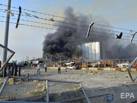 Мощный взрыв в порту Бейрута произошел вечером 4 августа