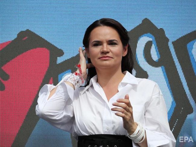 Тихановская уверена, что ЦИК зарегистрировала ее кандидатом в президенты Беларуси, 
